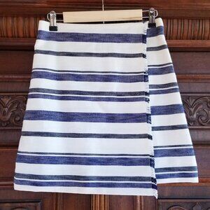 NWT Loft Striped Blanket Skirt